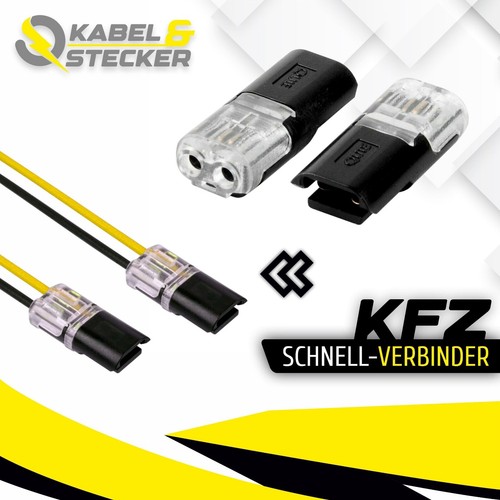 Kfz stecker buchsen - 4x,